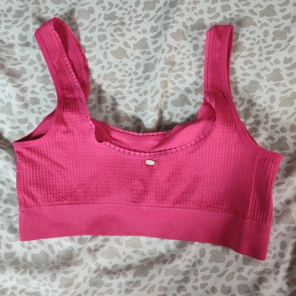 Jessica Simpson Red Pink Bralette Large